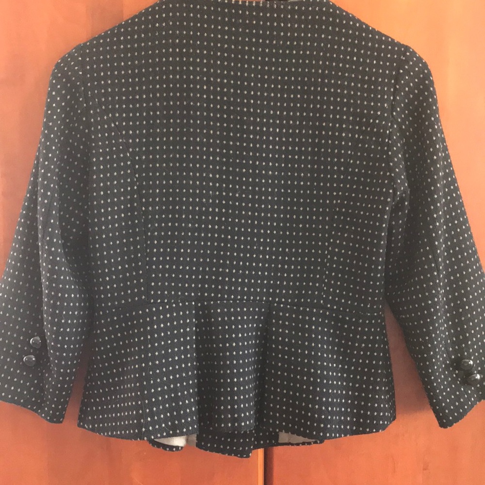 Mac and Jac wool blend peplum blazer - Picture 2 of 8